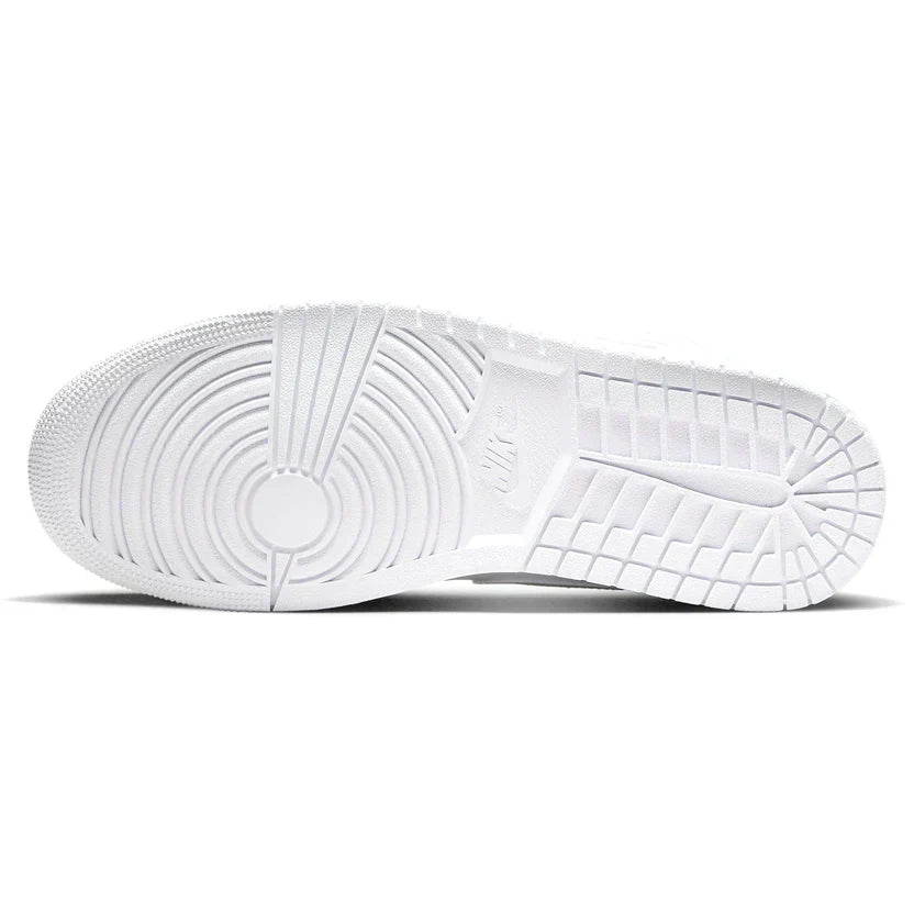 Air Jordan 1 Mid 'Triple White' (2022)